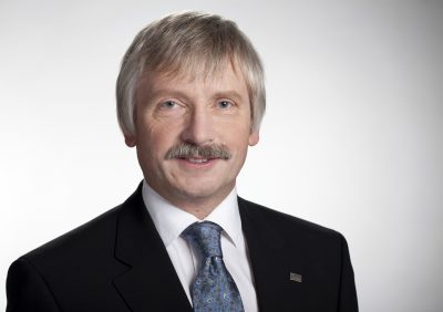 Univ.-Prof. Dr. rer. nat. habil. Dr. h. c. mult. Prof. h. c. mult. Peter Scharff Rector of Technische Universität Ilmenau (photo by TU Ilmenau)